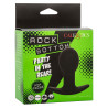 CALEXOTICS - ROCK BOTTOM PLUG ANAL 10 VIBRATIONS SILICONE NOIR