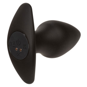 CALEXOTICS - ROCK BOTTOM PLUG ANAL PARFAIT 10 VIBRATIONS SILICONE NOIR