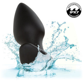 CALEXOTICS - ROCK BOTTOM PLUG ANAL PARFAIT 10 VIBRATIONS SILICONE NOIR