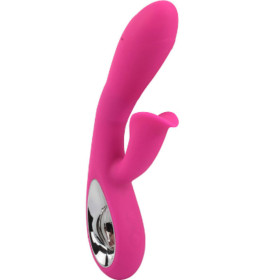 ARMONY - VIBRATEUR DARO & STIMULATEUR ANNEAU DE TIRAGE FUCHSIA