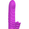 ARMONY - VIBRATEUR MULTIFONCTION ANGELIA AVEC LANGUE STIMULANTE EFFET CHALEUR VIOLET