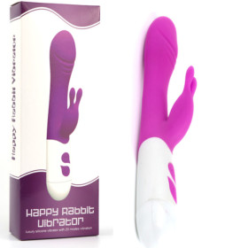 ARMONY - VIBRATEUR HAPPY & STIMULATEUR DE LAPIN VIOLET