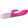 ARMONY - HAPPY VIBRATEUR & STIMULATEUR DE LAPIN FUCHSIA