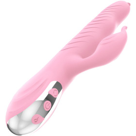 ARMONY - VIBRATEUR MARCIA & POUSSÉE DOUBLE LANGUE EFFET CHALEUR ROSE