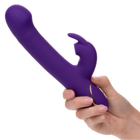 CALEXOTICS - JACK RABBIT VIBRATEUR & STIMULATEUR 7 MODES DE VIBRATIONS ET SUCCIONS BLEU