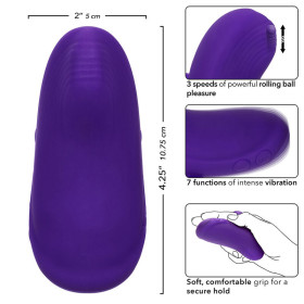 CALEXOTICS - ENVY MASSEUR À BILLE PORTABLE 7 VIBRATIONS VIOLET