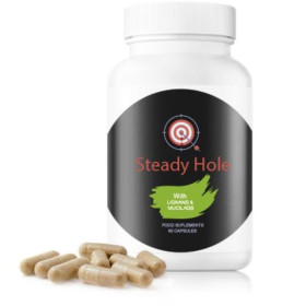 500 COSMETICS -CAPSULES U-STEADY HOLE POUR LA SANTE DU TRANSIT INTESTINAL - 60 CAPSULES