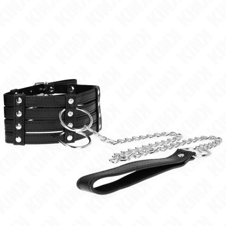 KINK - COLLIER AVEC CEINTURE 65 CM SUB STYLE AJUSTABLE 35-51 CM X 7 CM