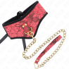 KINK - COLLIER MODÈLE SCANDALE AVEC BRACELET DENTELLE 75 CM 44 X 10 CM