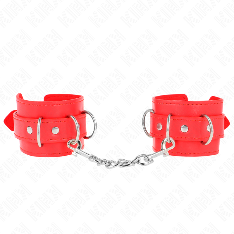 KINK - 3 APPAREILS-POIGNETS AJUSTABLES ROUGE 17