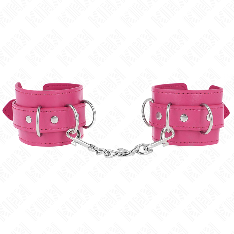 KINK - 3 APPAREILS-POIGNETS AJUSTABLES ROSE 17