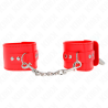 KINK - APPUI-POIGNETS AVEC FERMETURE PAR CADENAS ROUGE AJUSTABLE 16-23 CM X 5