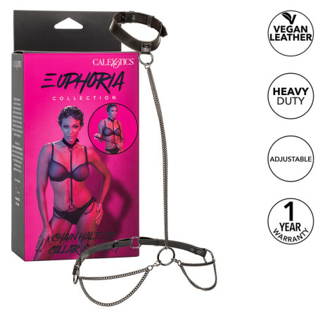 CALEXOTICS - EUPHORIA COLLIER ET LAISSE CHAINE