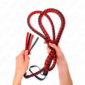 KINK - FOUET LONG SERPENT ROUGE 210 CM