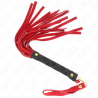 KINK - MINI FOUET DAIM ROUGE 30 CM