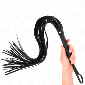 KINK - FOUET PVC SOUPLE NOIR 70 CM