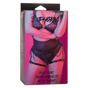 CALEXOTICS - EUPHORIA HARNAIS DE CUISSE MULTICHAÎNES PREMIUM GRANDE TAILLE