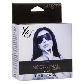 CALEXOTICS - NOCTURNAL MASQUE POUR LES YEUX EN CUIR PVC NOIR