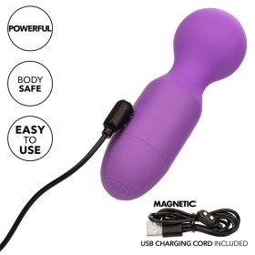 CALEXOTICS - FIRST TIME MASSEUR RECHARGEABLE 10 VIBRATIONS VIOLET