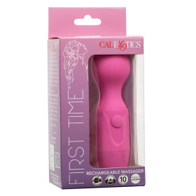 CALEXOTICS - FIRST TIME MASSEUR RECHARGEABLE 10 VIBRATIONS ROSE