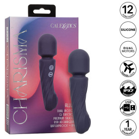 CALEXOTICS - CHARISMA ALLURE MASSEUR DOUBLE MOTEURS 12 FONCTIONS 17