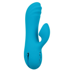 CALEXOTICS - SUNSET BEACH SEDUCER VIBRATEUR & STIMULATEUR 10 FONCTIONS BLEU