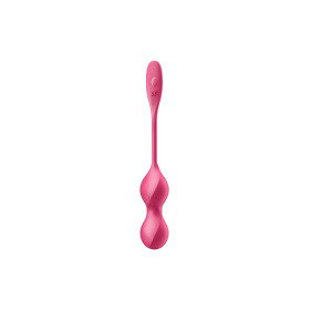 Boules de Geisha vibrantes télécommandées fushia Love Birds 2 Satisfyer - CC597866