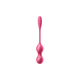 Boules de Geisha vibrantes télécommandées fushia Love Birds 2 Satisfyer - CC597866