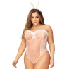 Déguisement lapin sexy grande taille avec serre tête - MAL60009XASHW