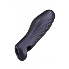 Gaine de pénis 3 en 1 Ryzer Black Plum - Man Wan