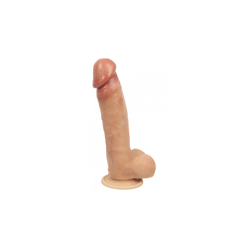 Gode Real Skin Suprème Model 1 flesh 21 cm - SilexD