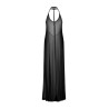 Nuites robe longue - Noire