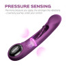 Tempo vibromasseur G-spot avec capteurs de pression et application