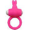 ARMONY - MS BUNNY ANNEAU VIBRATEUR SILICONE ROSE