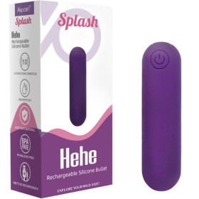 ARMONY - SPLASH HEHE VIBRATEUR BULLET SILICONE 10 VIBRATIONS 65 X 15 CM VIOLET