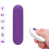 ARMONY - SPLASH JOLINE VIBRATEUR BULLET TÉLÉCOMMANDE EN SILICONE 10 VIBRATIONS 65 X 15 CM VIOLET