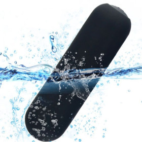 ARMONY - SPLASH JOIE VIBRATEUR BULLET TÉLÉCOMMANDE EN SILICONE 10 VIBRATIONS 75 X 19 CM NOIR