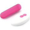 ARMONY - SPLASH JOIE VIBRATEUR BULLET TÉLÉCOMMANDE EN SILICONE 10 VIBRATIONS 75 X 19 CM ROSE