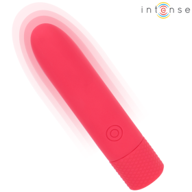 INTENSE - SYMONE BULLET VIBRANT RECHARGEABLE USB 8 VIBRATIONS ROUGE 10 X 2,2 CM