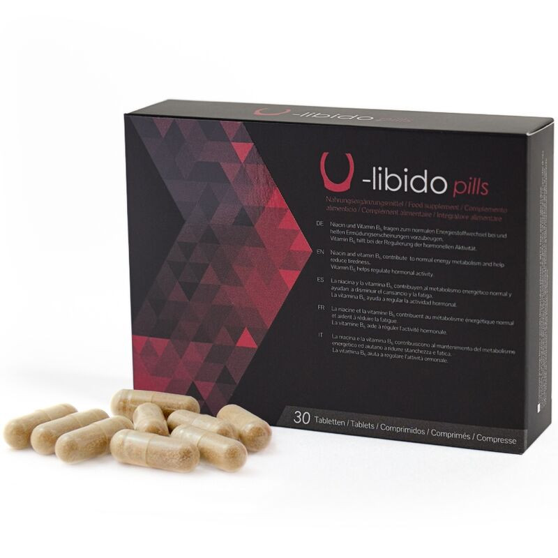 500 COSMETICS - U-LIBIDO AUGMENTE LA LIBIDO FEMININE - 30 CAPSULES