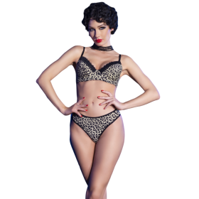 CHILIROSE - CR 4727 BIKINI 2 PIÈCES WILDCAT L