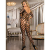 SUBBLIME - 951719 BODYSTOCKING RÉSEILLE ÉPAULES OUVERTES NOIR TAILLE UNIQUE