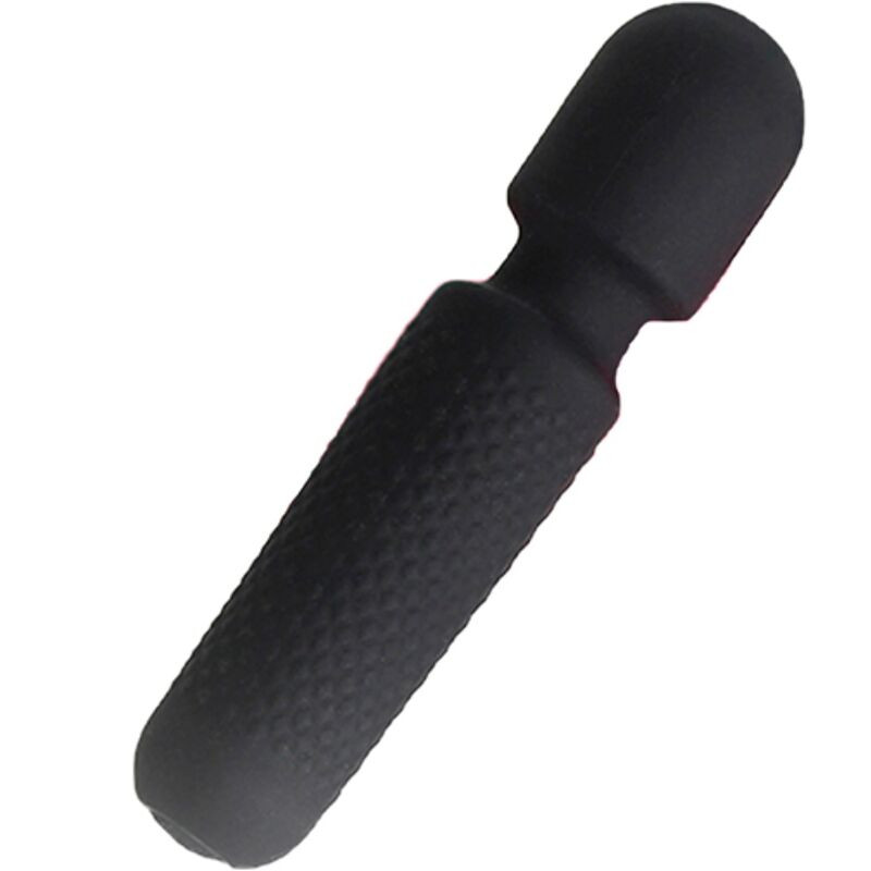 ARMONY - YOUR MAGIC MASSEUR & VIBRATEUR RECHARGEABLE 10 VIBRATIONS BAGUETTE DOTS NOIR