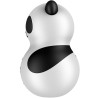 SATISFYER - POCKET PANDA STIMULATEUR & VIBRATEUR NOIR ET BLANC