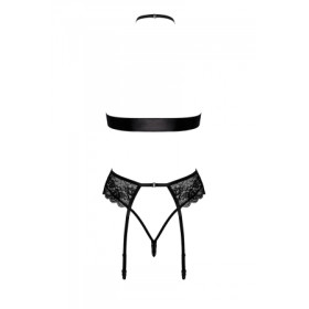 Ensemble Bondage Black Set 4 pièces Kiss 244 - Kissable