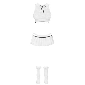 833-CST-2 Costume Etudiante - Blanc