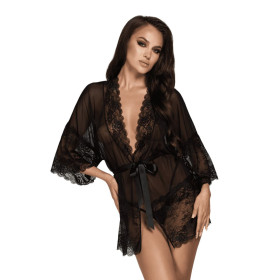 Midnight kiss 245 Kimono - noir