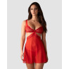 Cupide Desir babydoll et String - Rouge