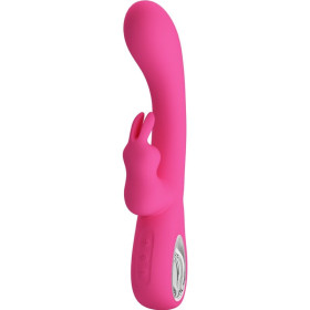 PRETTY LOVE - VIBRATEUR NOVAK RABBIT 12 VIBRATIONS ROSE