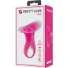 PRETTY LOVE - CLYDE VIBRATEUR ORAL LANGUE VIBRANTE 12 VIBRATIONS ROSE